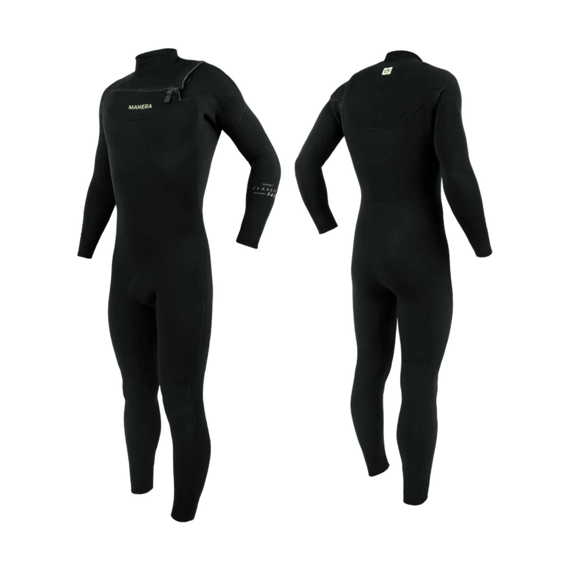 Manera Classic Men's Fullsuit CZ 5/4/3  Black