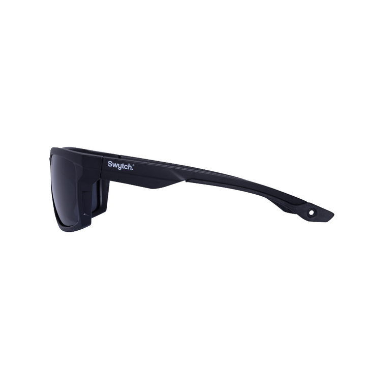 Swytch Blast Polarised Black Sunglasses