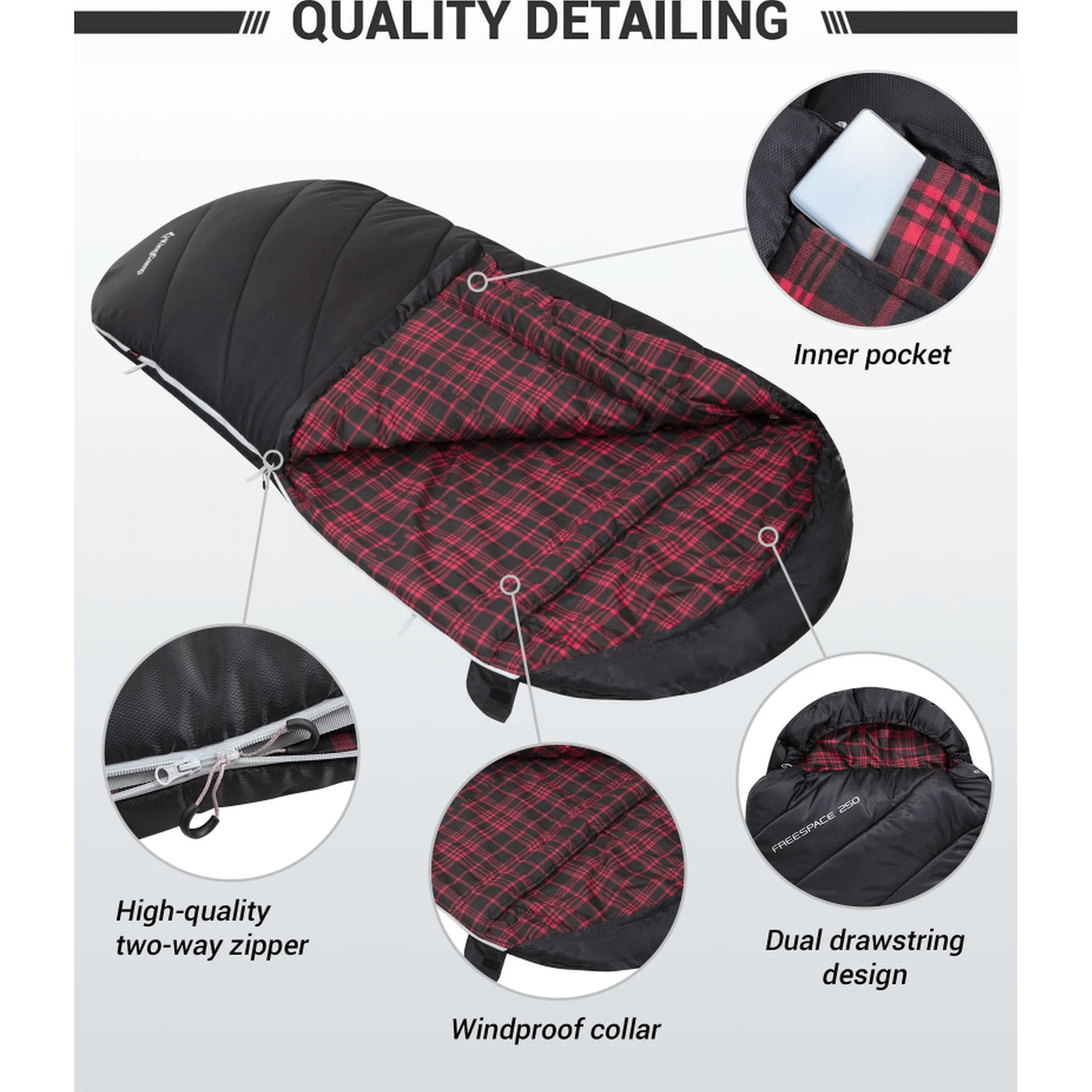 KingCamp FREESPACE Series Sleeping Bag
