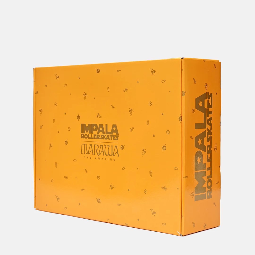 Impala Marawa High Heel Skate - MARAWA SPARKLE ORANGE