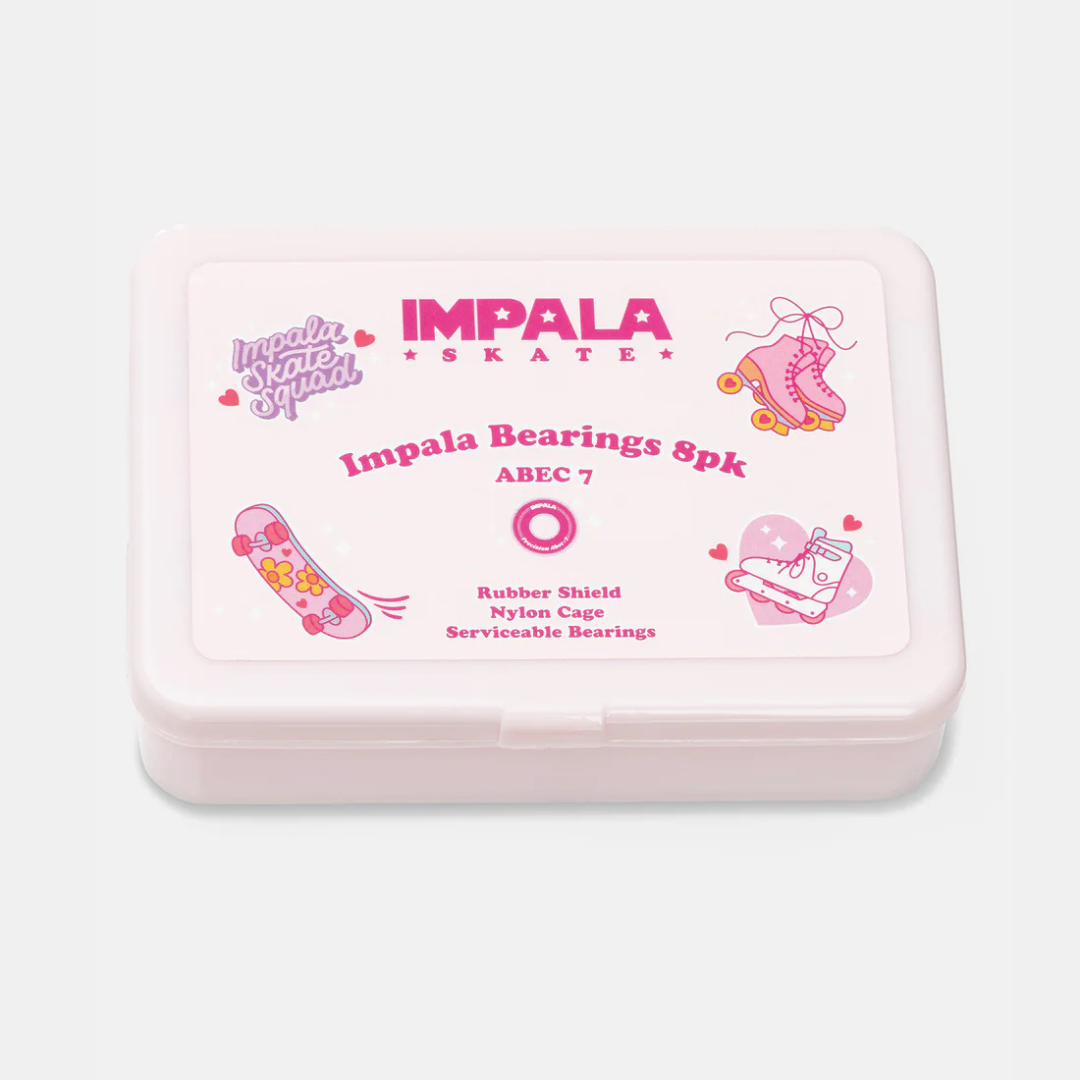 Impala Abec 7 Bearings Pack - PINK