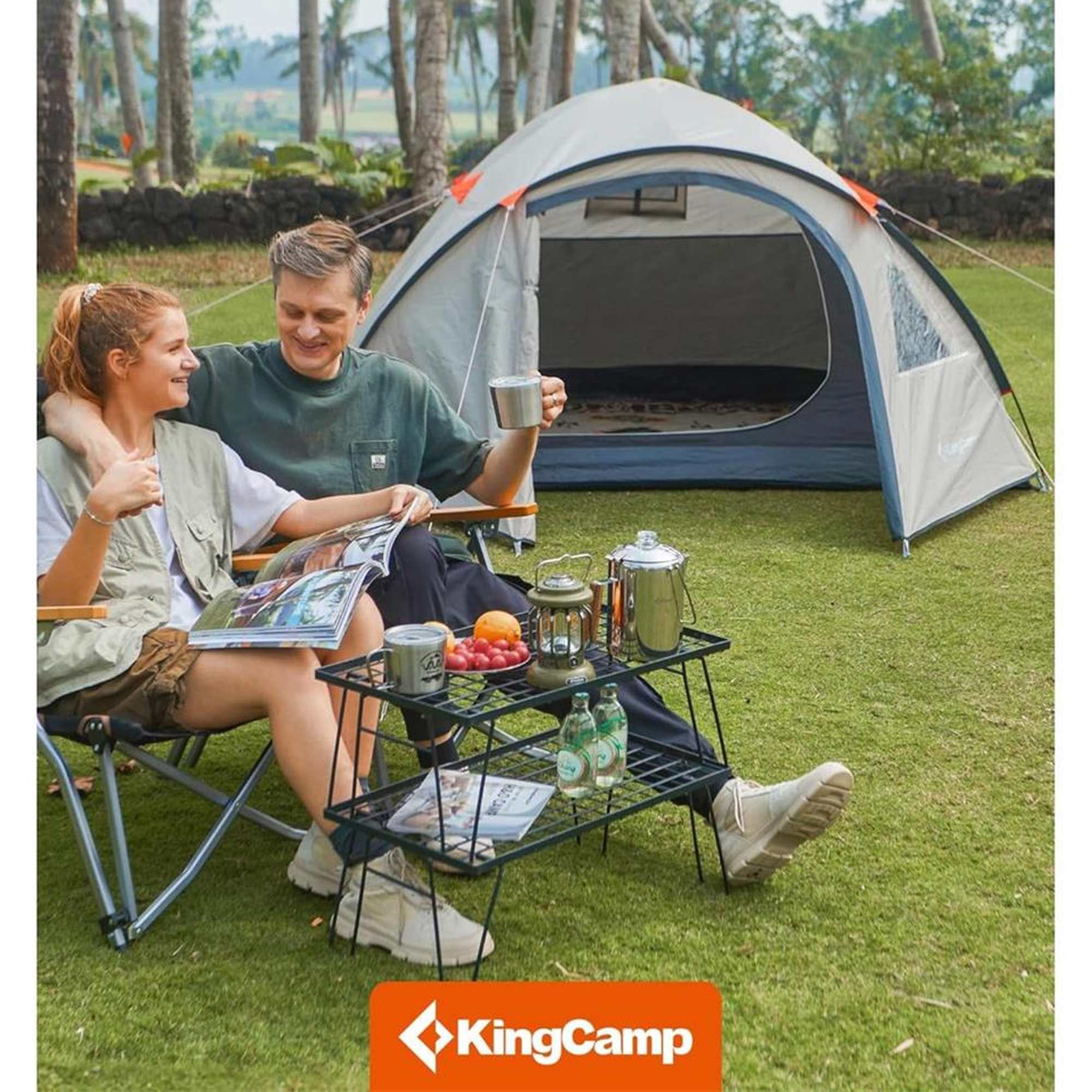 KingCamp Holiday 4 Dome tent