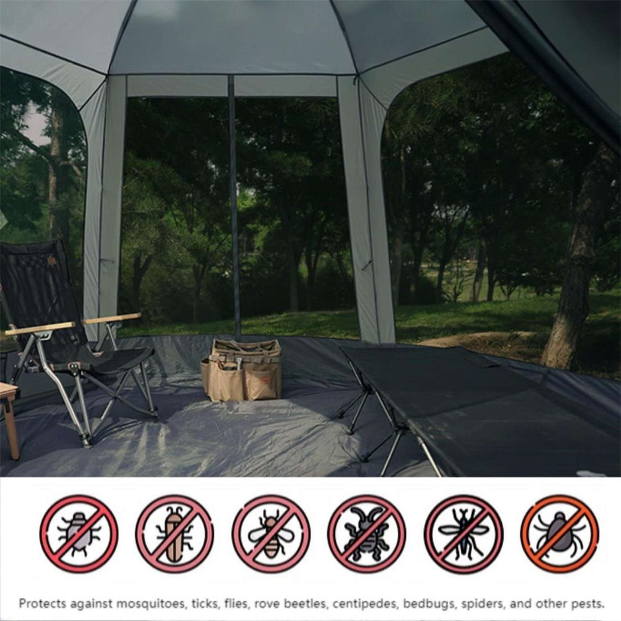 KingCamp Cairo 12ft Screen Shelter
