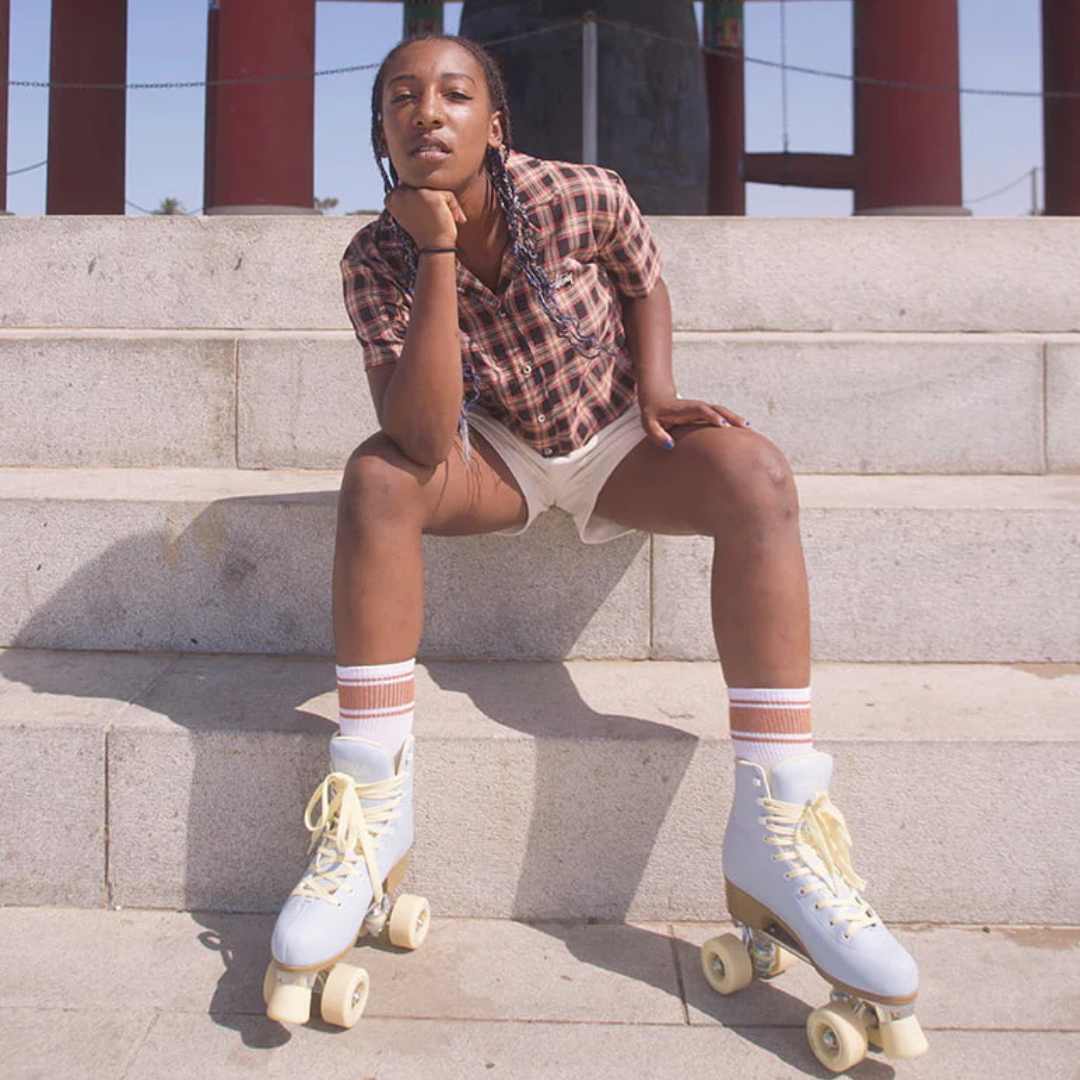 Impala Quad Skate - SKY BLUE/YELLOW