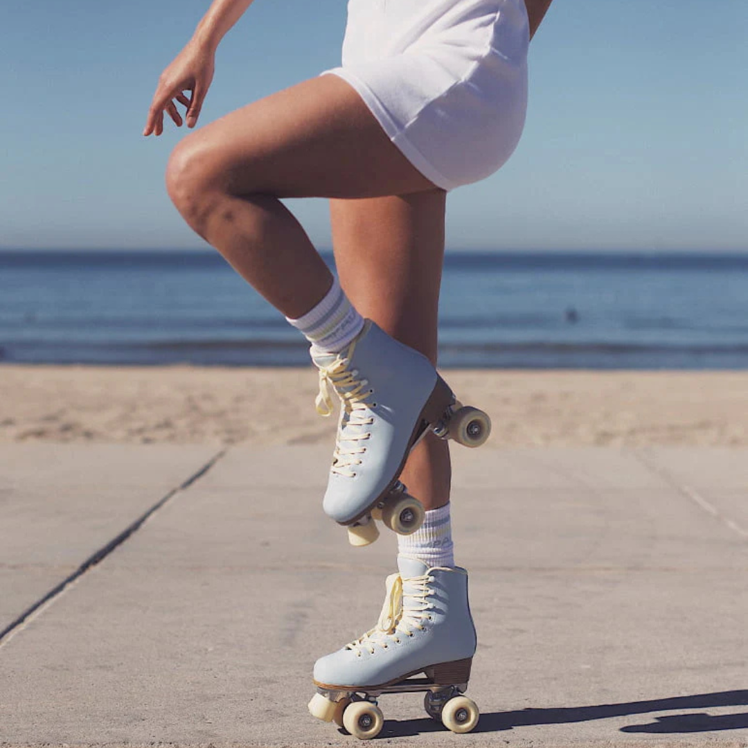 Impala Quad Skate - SKY BLUE/YELLOW