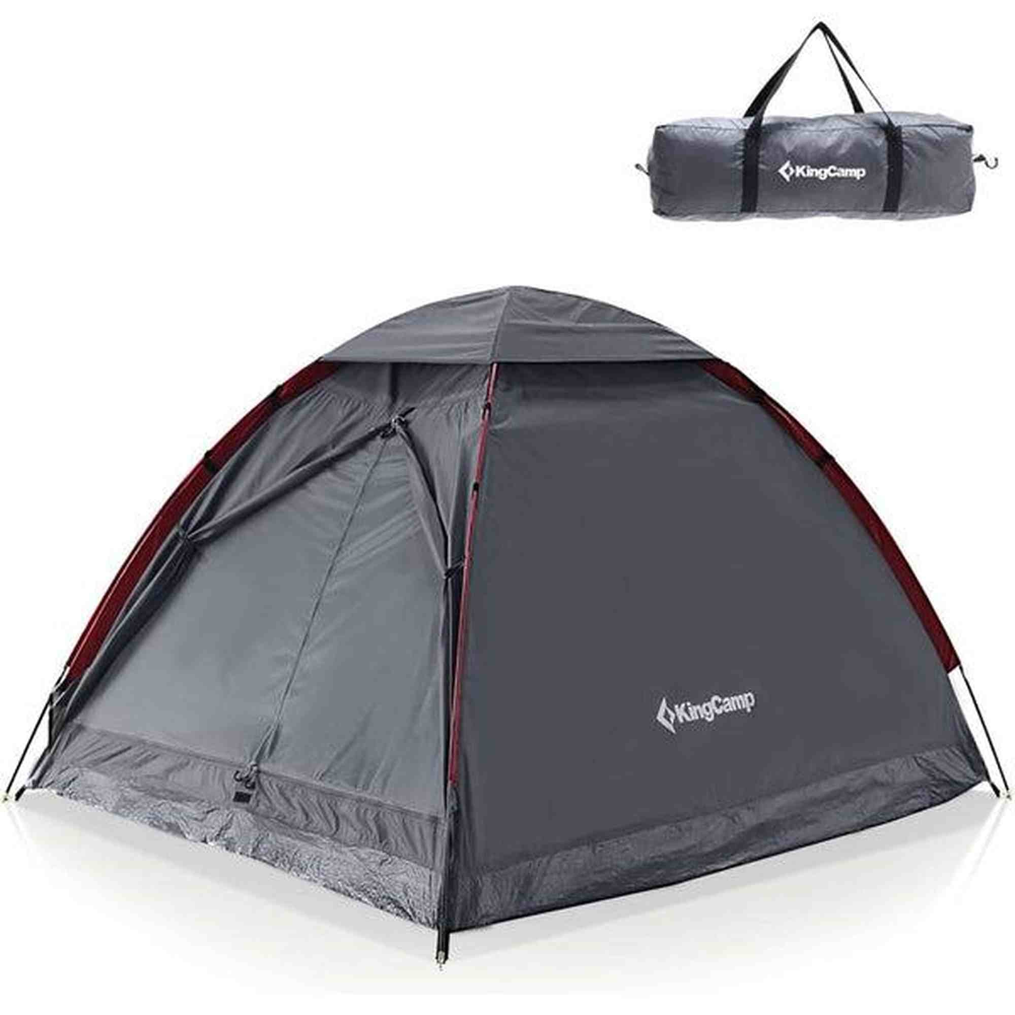 KingCamp Holiday II Camping Tent Grey