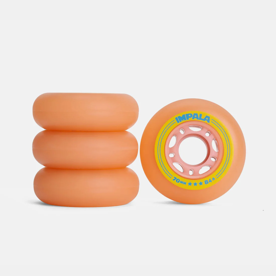 Impala Inline Wheel 4PK - PINK/YELLOW