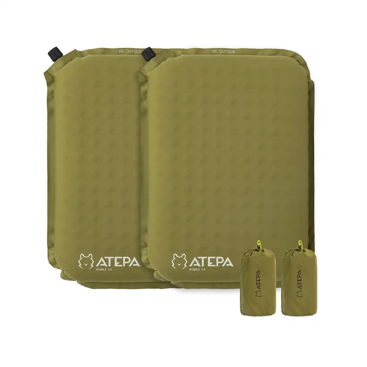 ATEPA Inflatable Foam Seat Cushion Twin Pack