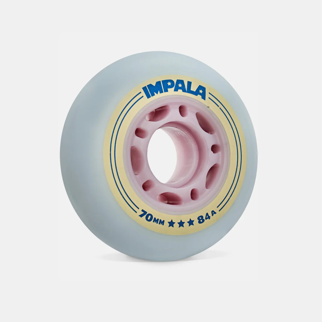 Impala Inline Wheel 4PK - SKY BLUE/YELLOW
