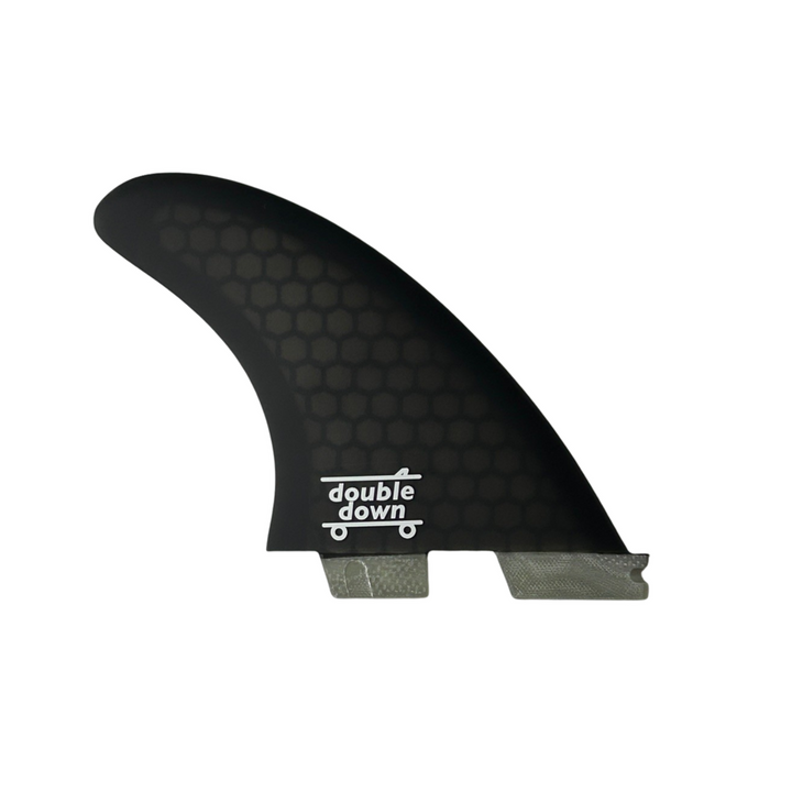 Double$down Dual Tab Fibreglass 3 Fin set