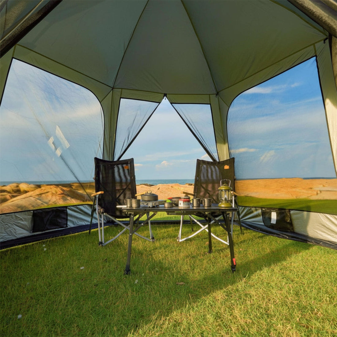 KingCamp Cairo 12ft Screen Shelter