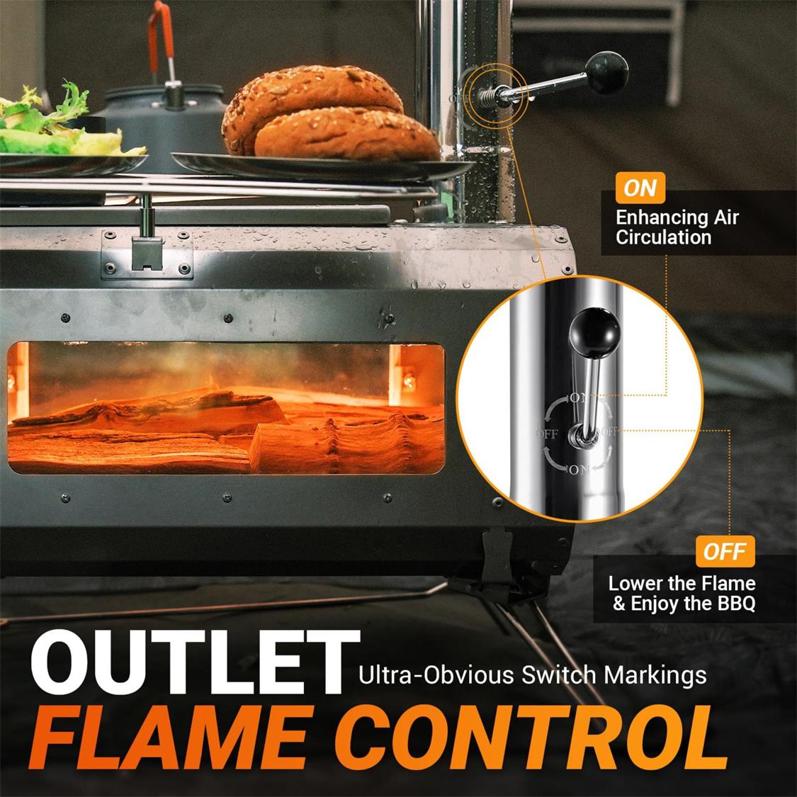 KingCamp Surefire Stove Stainless Steel
