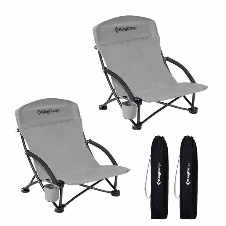 Kingcamp Folding Beach Chair Twin Pack