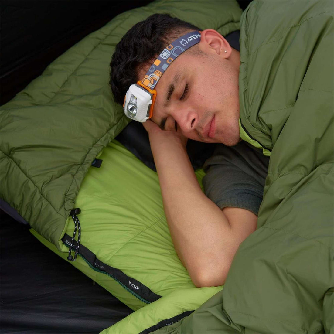 ATEPA Headlamp Waterproof 195 lumen