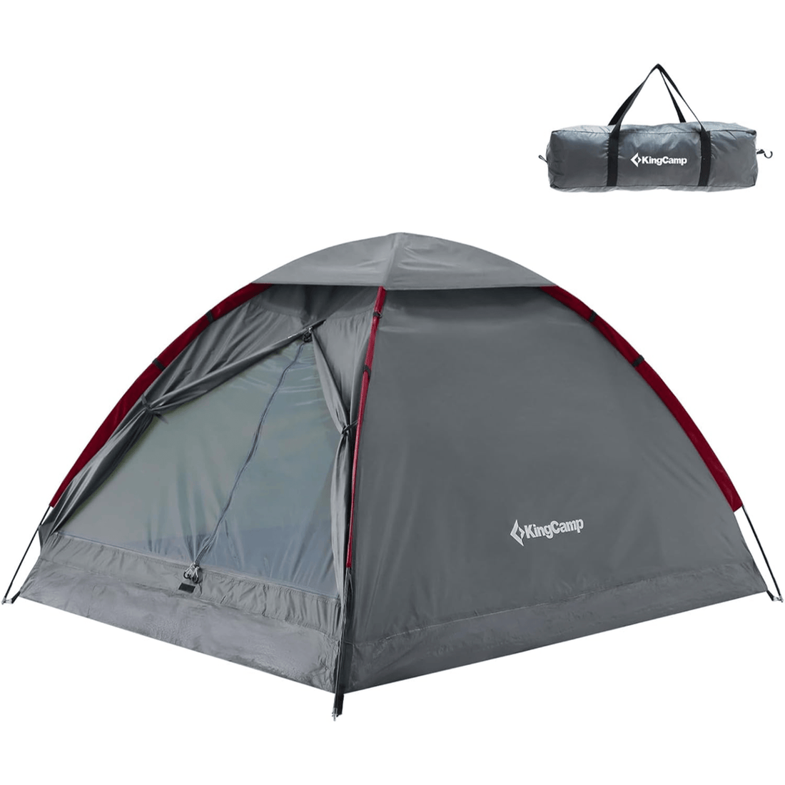 KingCamp Holiday II Camping Tent Grey