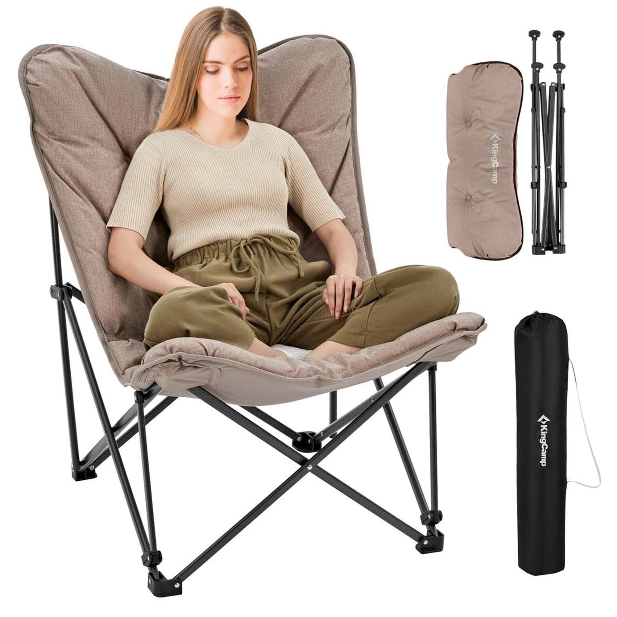 KingCamp LEMON Padded Butterfly Folding chair