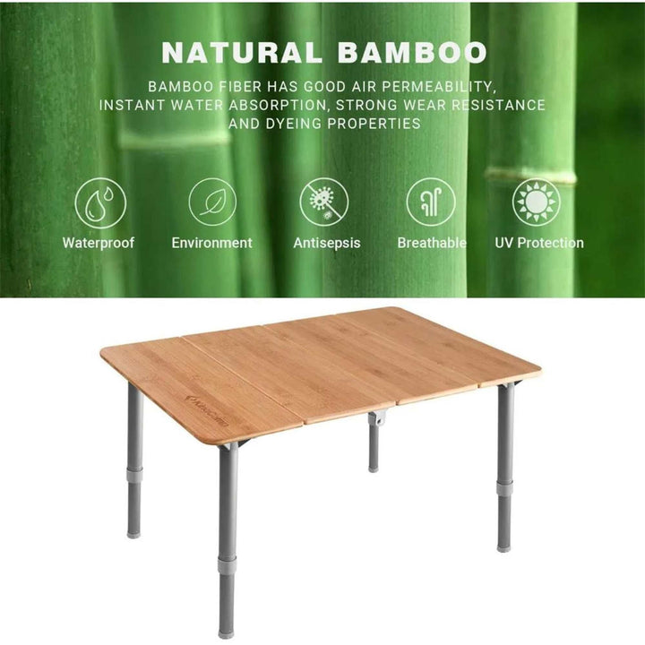 KingCamp Bamboo Folding Table