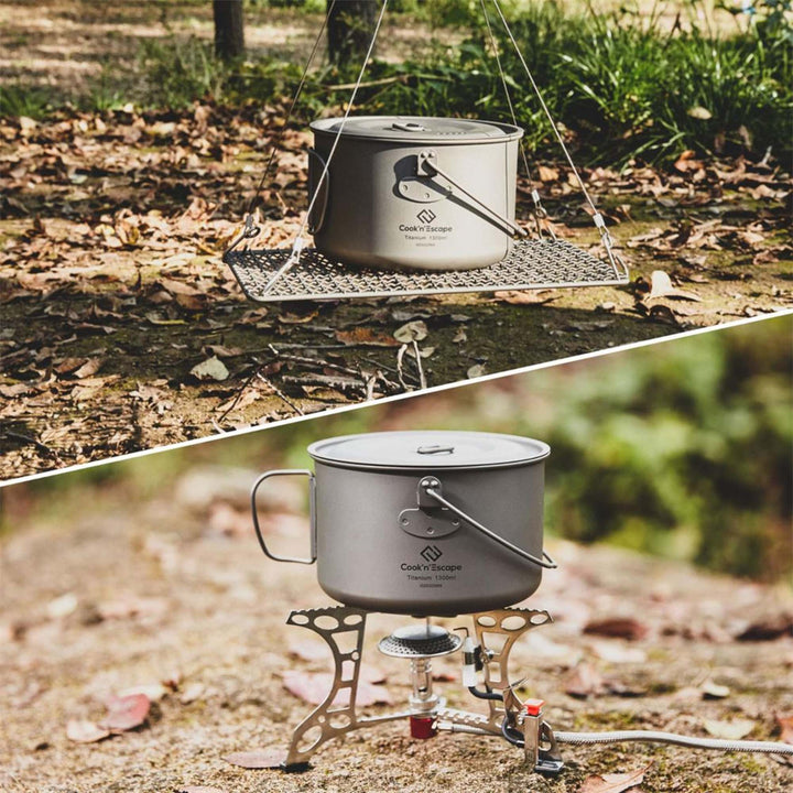 Cook'n'Escape 1300ml Titanium Hanging Pot