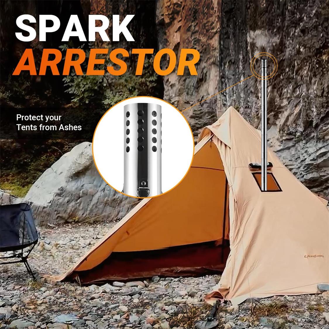 KingCamp Surefire Stove Stainless Steel