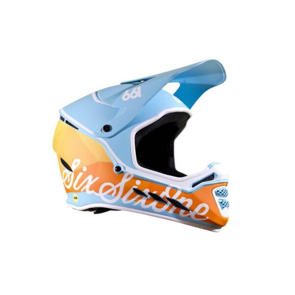 SixSixOne Reset Mips Helmet Contour Geo Blorange XXL