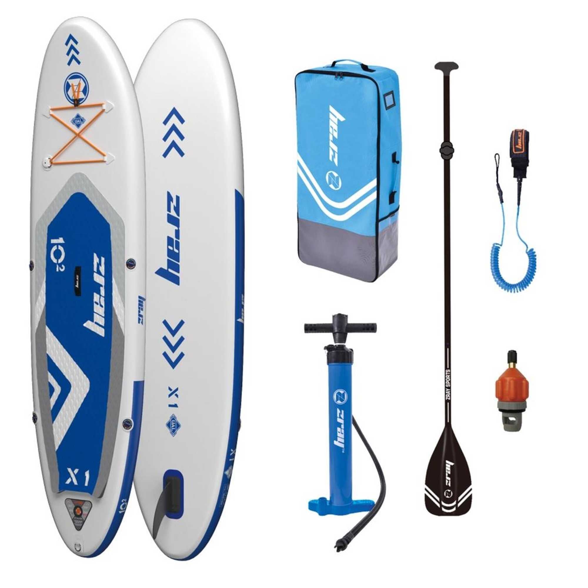 ZRAY X1 X-Rider 10'2" Inflatable Paddle Board PACKAGE