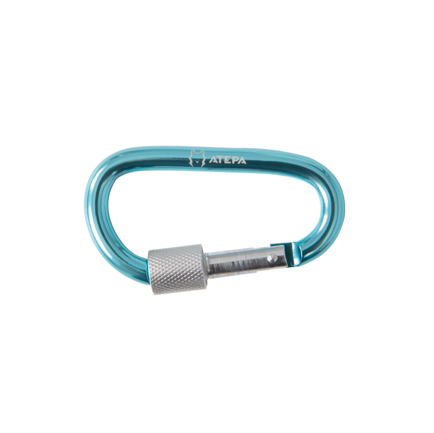 ATEPA Screw Lock Camping Carabiner set of 10