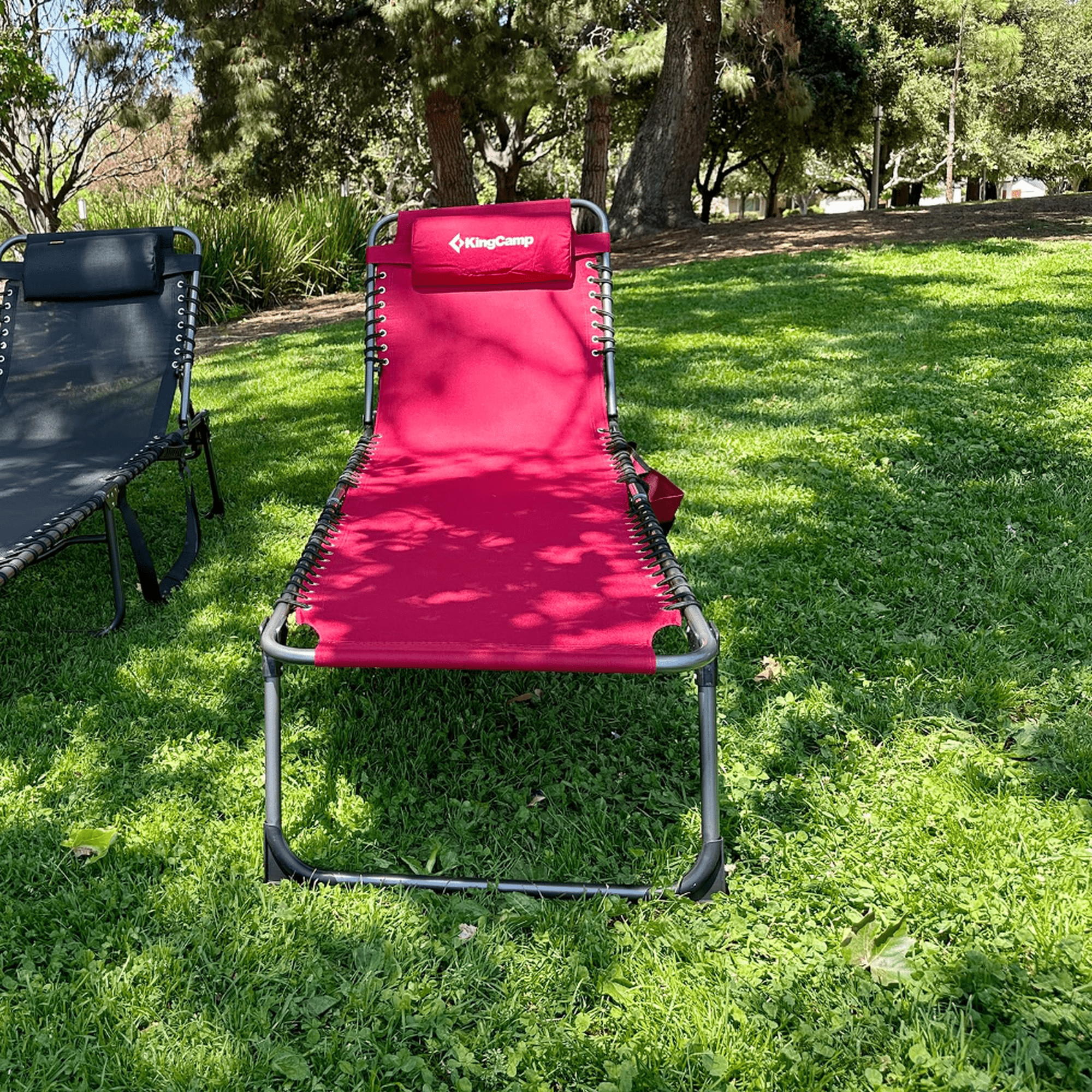KingCamp Berlin Folding Sun Lounger