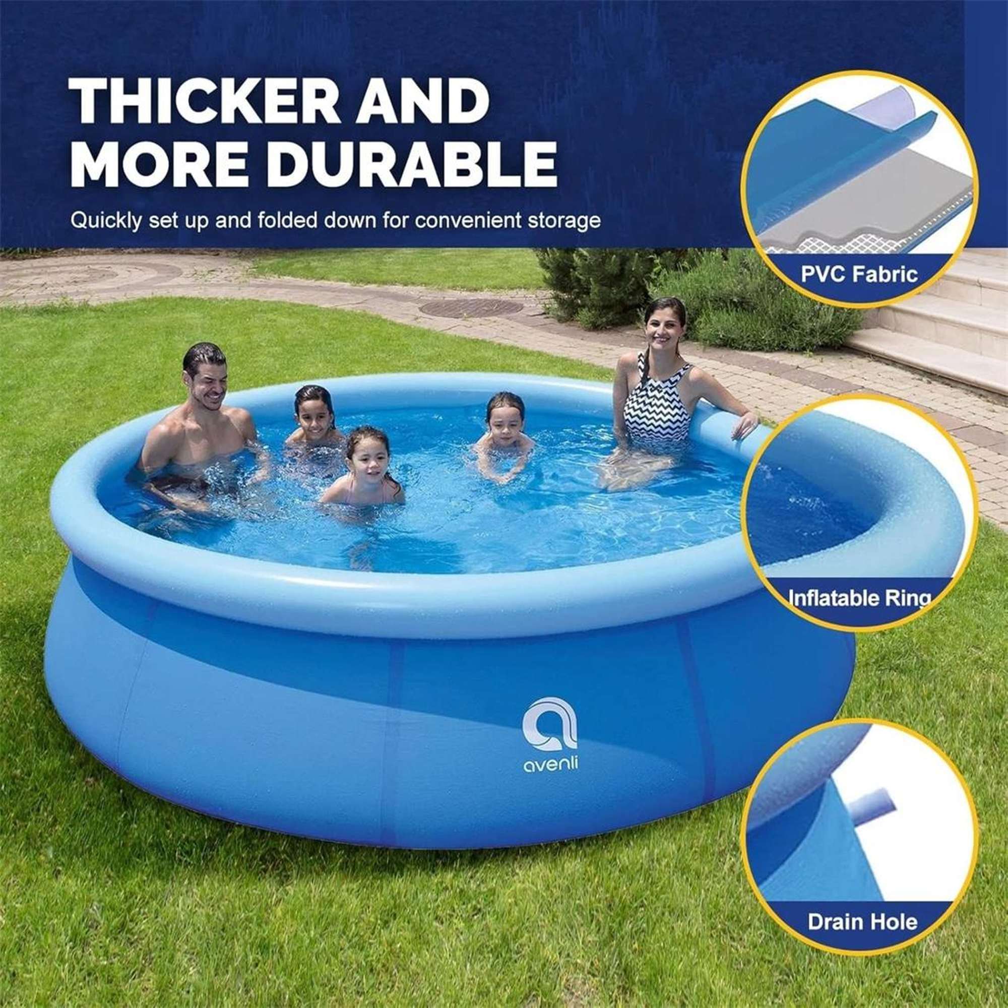 Avenli Prompt Set Pool 3.66m x 76cm