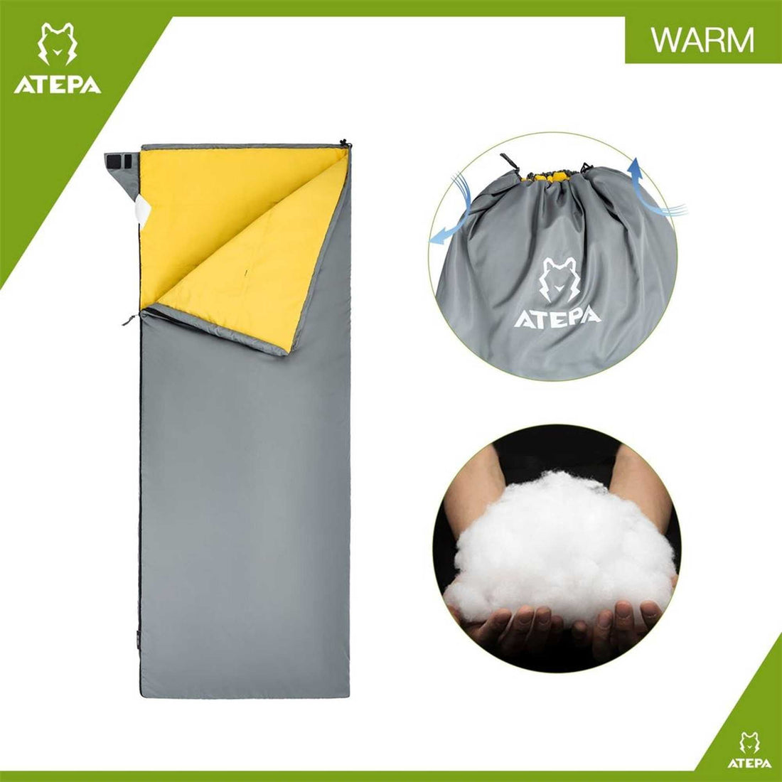 ATEPA LIGHT 1200 Sleeping Bag