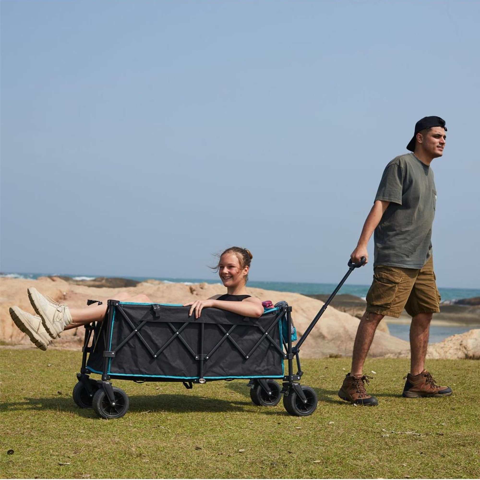 Fundango Heavy Duty Folding Beach Wagon