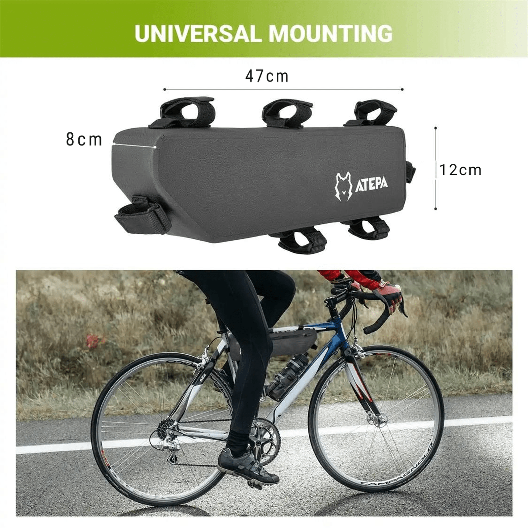 ATEPA Contrail Bike Frame Bag