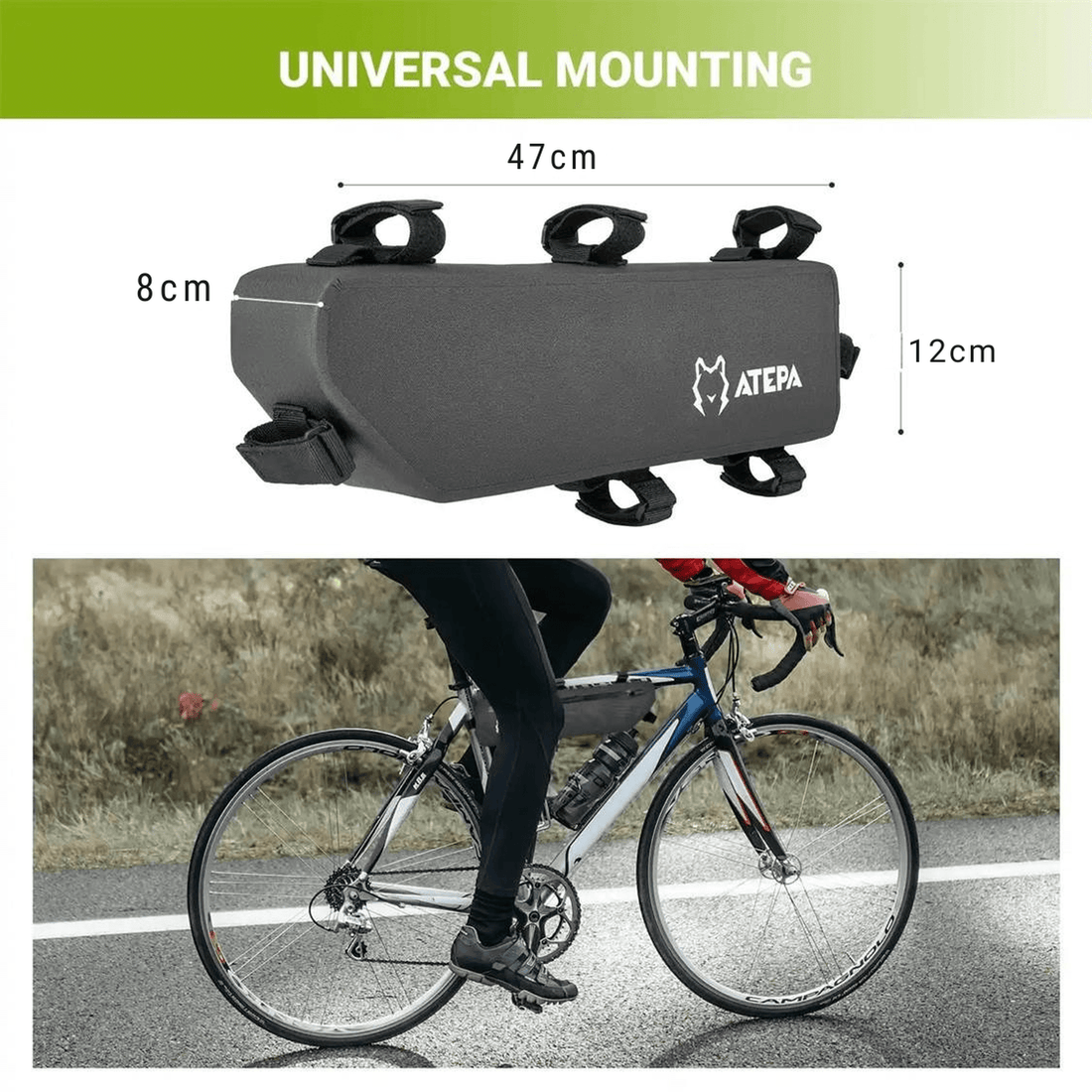 ATEPA Contrail Bike Frame Bag