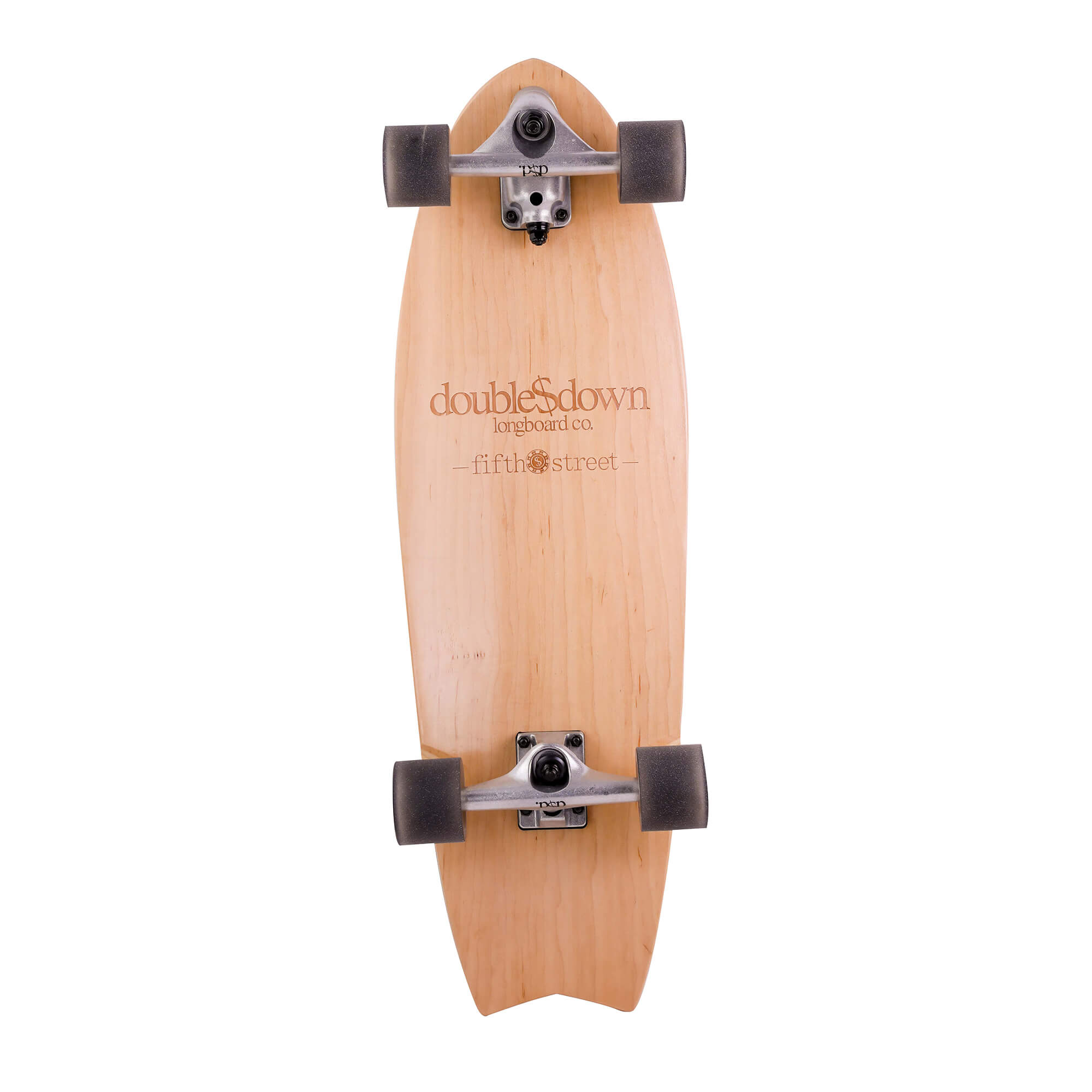 double$down Fifth Street Fishtail Skateboard