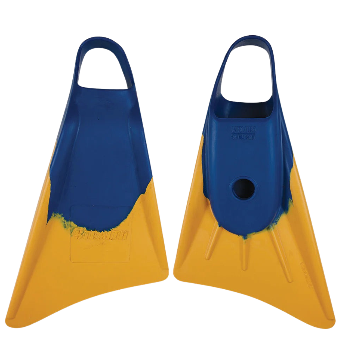 Stealth S1 Classic Fins - Blue/Sun Gold