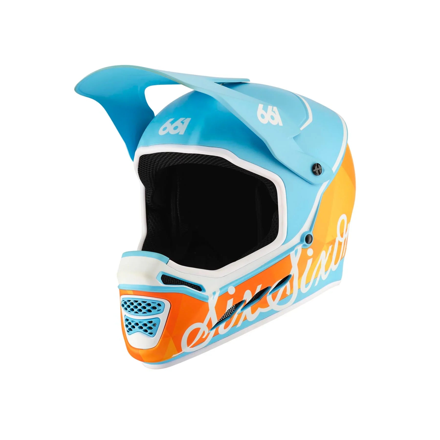 SixSixOne Reset Mips Helmet Contour Geo Blorange XXL