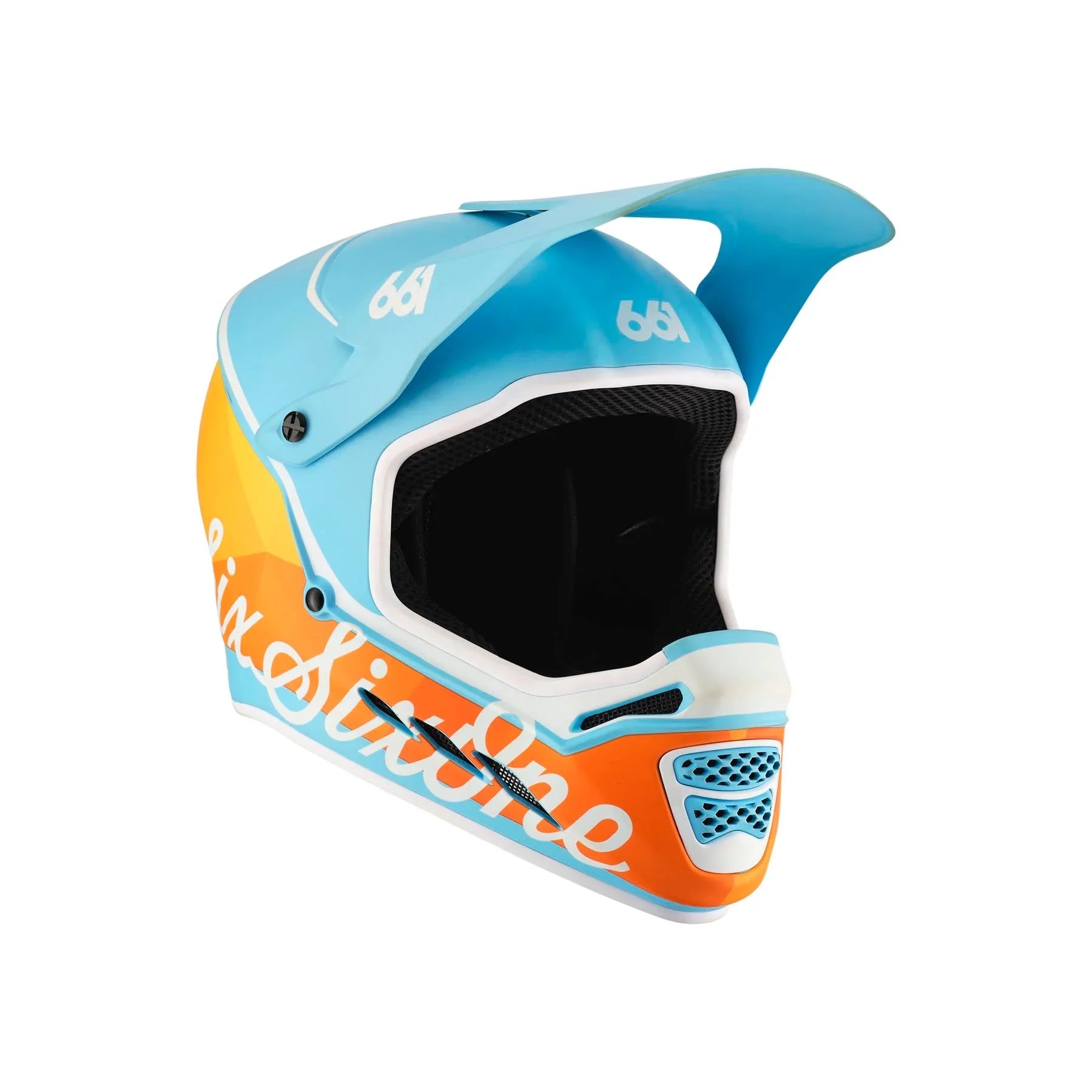 SixSixOne Reset Mips Helmet Contour Geo Blorange XXL
