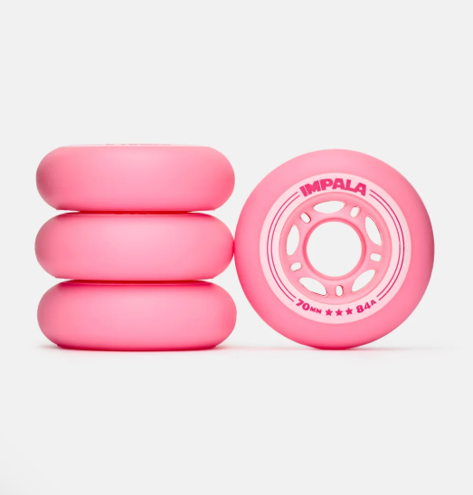 Impala Inline Wheel 4PK - BubbleGum Pink