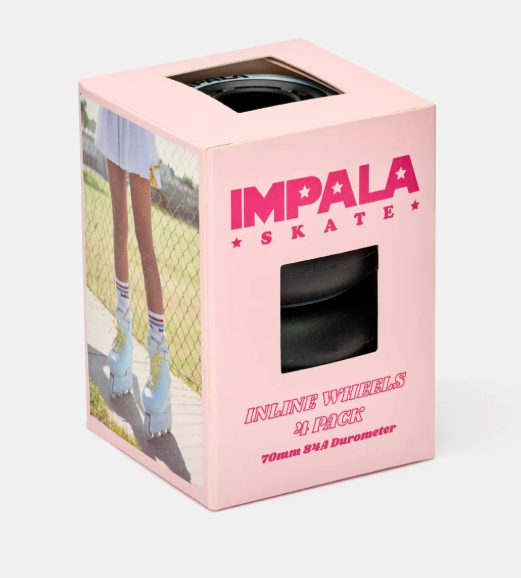 Impala Inline Wheel 4PK - Black