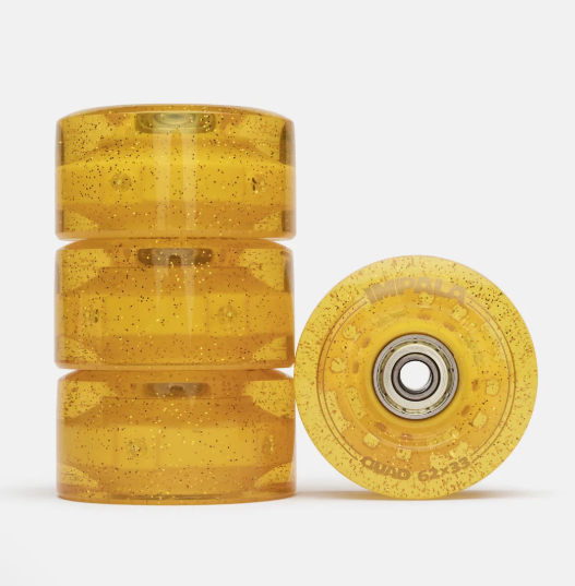 Impala Quad LIGHT UP Wheels 4PK - Gold