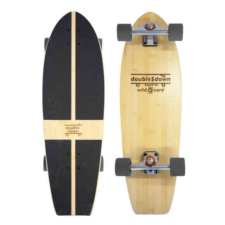 double$down WildCard Prime Surf Skate Black Wheels