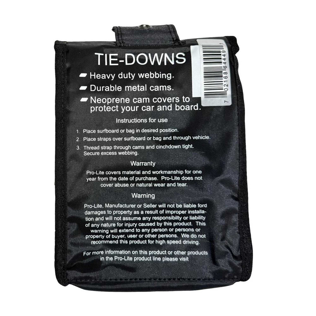 Prolite 15ft Survivor Tie Down Straps - 2026
