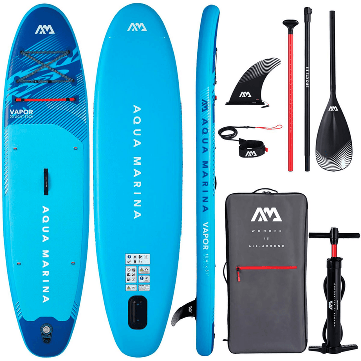 Aqua Marina Vapor 10 foot 4 iSUP Package 2027
