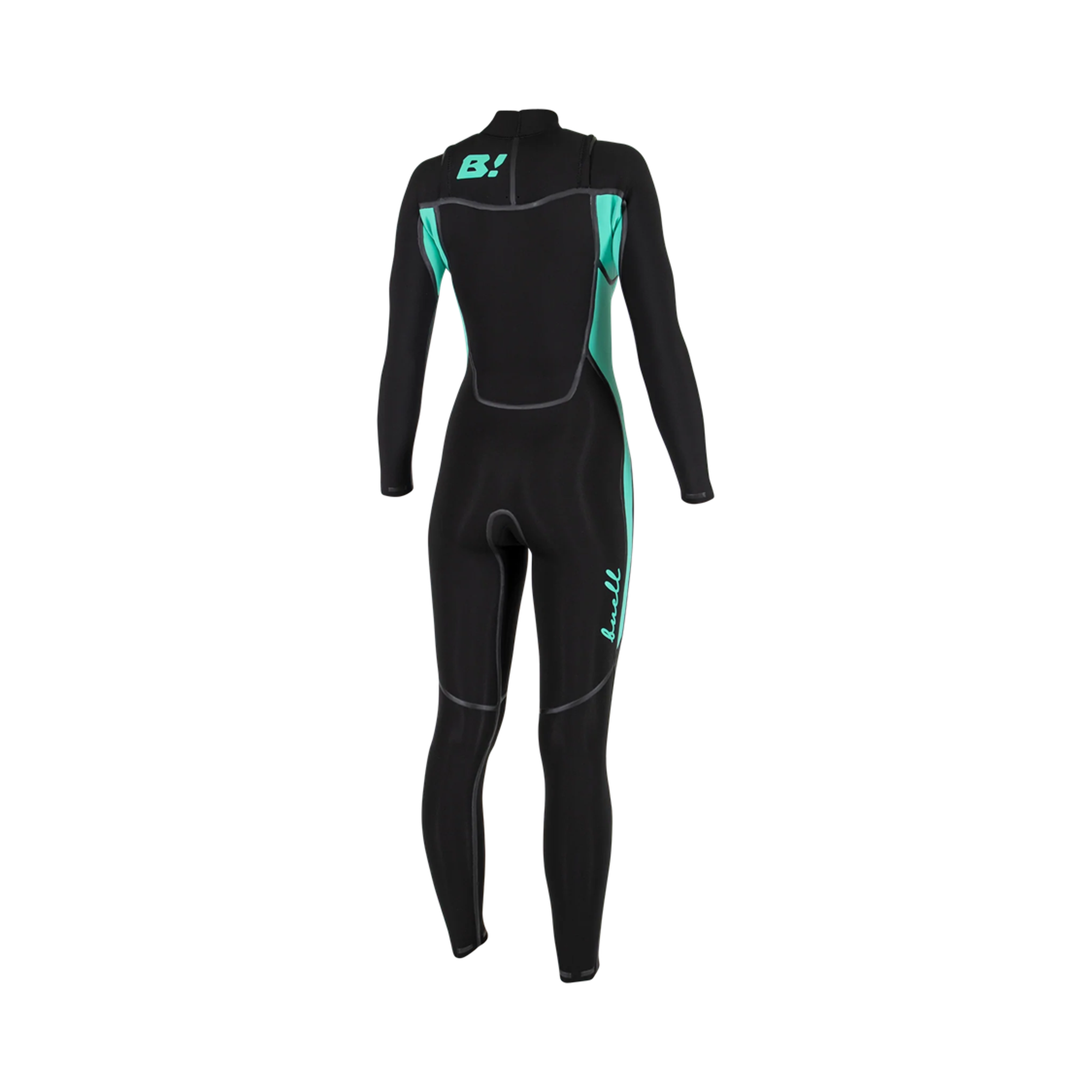 Buell RB1 Accelerator Steamer Womens 3/2  Black Aqua