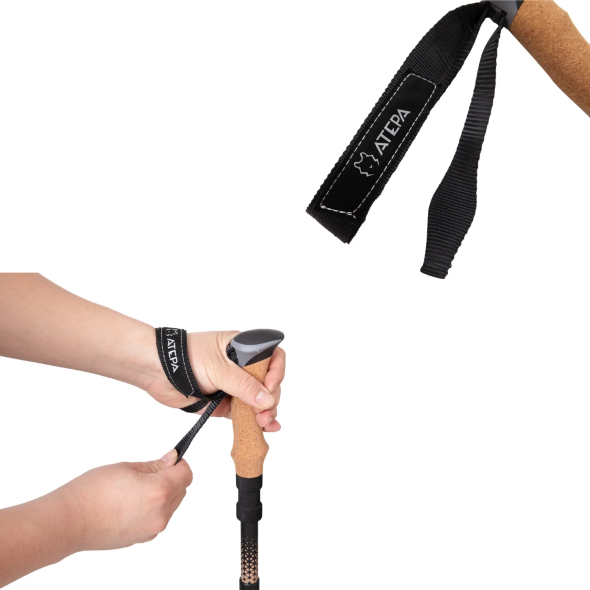 ATEPA Carbon Fibre Folding Trekking Pole