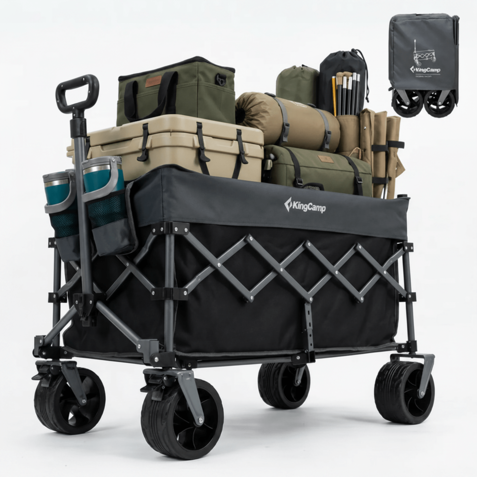 KingCamp Heavy Duty Folding Wagon