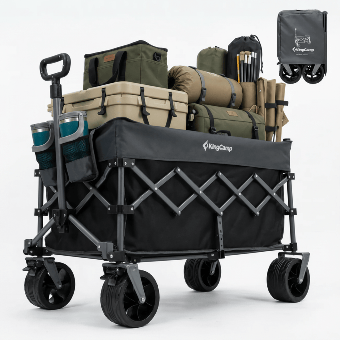 KingCamp Heavy Duty Folding Wagon