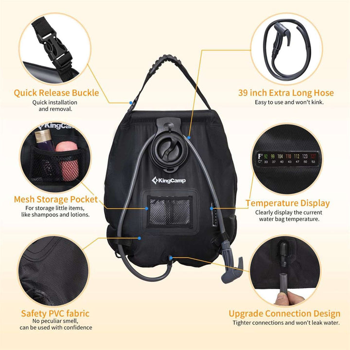 KingCamp Single Privacy Shelter with Shower Bag