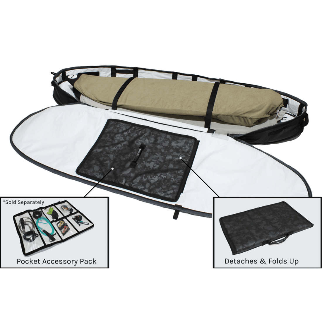 Prolite Finless Coffin 2-3 boards