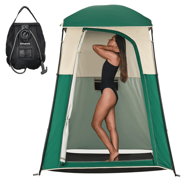 KingCamp Single Privacy Shelter with Shower Bag
