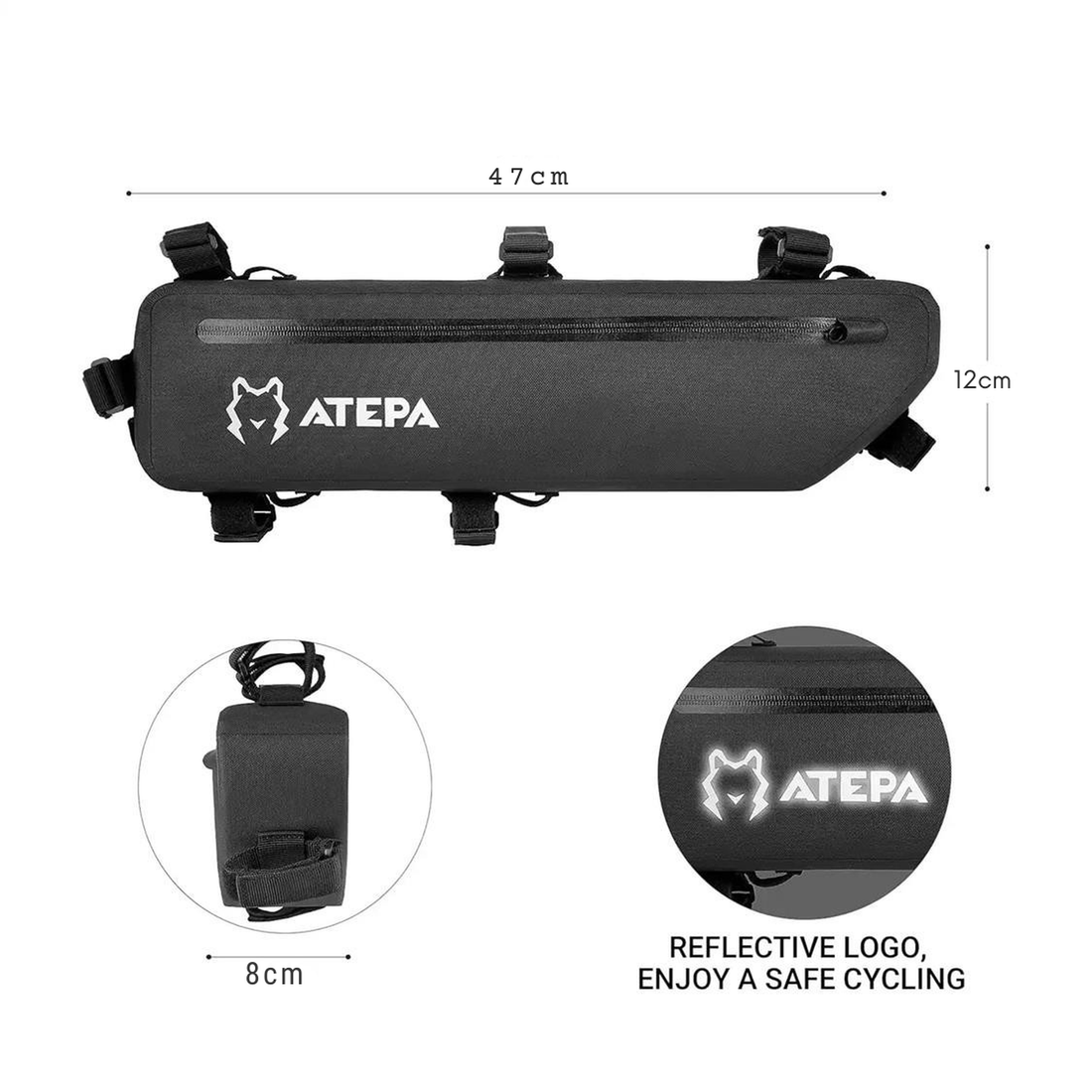 ATEPA Contrail Bike Frame Bag